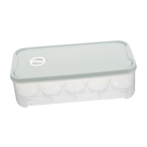 GLEAVI 3 Stück 10 Eierkarton Kühlschrank-eierablage Aus Kunststoff Eierhalter Für Kühlschrank Eierspender Eierkasten Aus Kunststoff Obsttablett Ei-kiste Lagerung Flache Schuhe Plastik von GLEAVI