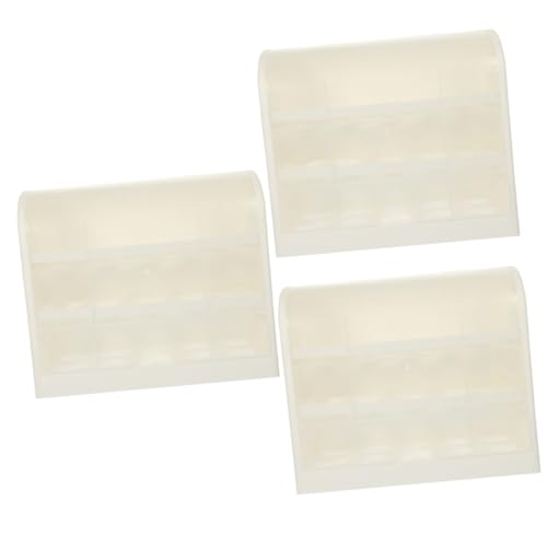 GLEAVI 3St Aufbewahrungsbox für Eier Organizer für Gefriereier Eierhalter für die Küche Regal zur Aufbewahrung von Eiern Eierregal für den Haushalt Kühlschrank Eierständer Eierablage pp von GLEAVI