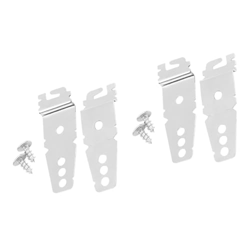 GLEAVI 4 Stück Spülmaschinenständer Zubehör Halterungen Für Geschirrspüler Geschirrhalteklemme Universal-montageclips Für Geschirrspüler Metall Haushaltsgeräte Wasserkocher von GLEAVI
