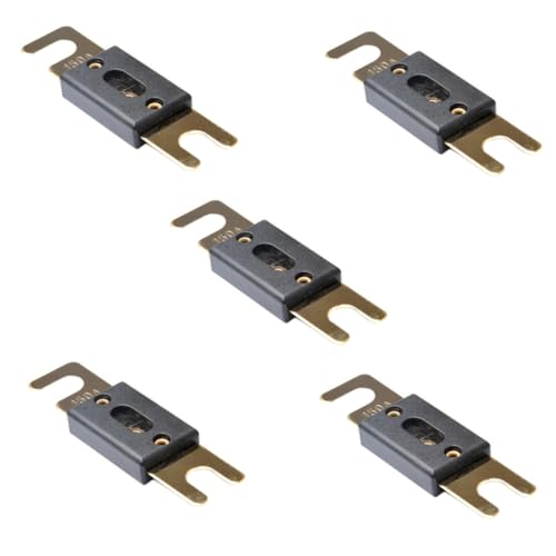 GLEAVI 5 Stück 150 auto sicherung zündschnurr sicherungsdraht RV fuse sicherung kfz sicherungen kfz kfz-sicherungen anzünd Forklift fuse fuseta Sicherung für Autos anl Sicherung Black von GLEAVI