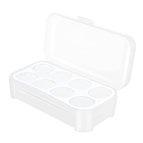 GLEAVI 8er Karton Eierschalen Für Kühlschränke Eierhalterbehälter Bedeckte Eierhalter Besteck Halter Papier Ei Lagerung Schubladenschrank Eierspender Weiß Lebensmittel Reisen Kühlschrank GLEAVI 8er Karton Eierschalen Für Kühlschränke Eierhalterbehälter Bedeckte Eierhalter Besteck Halter Papier Ei Lagerung Schubladenschrank Eierspender Weiß Lebensmittel Reisen Kühlschrank von GLEAVI
