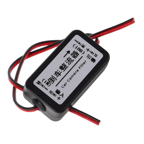 GLEAVI Ballast Rückansicht Bindestrich Filter Gleichrichter Rückseite Auto-rückfahrkamera-leistungsrelaiskondensator Black Plastik von GLEAVI