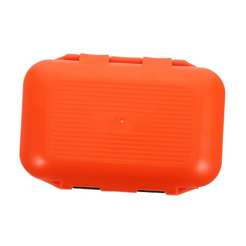 GLEAVI Box Angelzubehör Angelkoffer Mini Gerätebehälter Geräteaufbewahrungsschalen Angelgeräteschalen Tragbare Geräteaufbewahrung Angelzubehörschalen Orange Kunststoff GLEAVI Box Angelzubehör Angelkoffer Mini Gerätebehälter Geräteaufbewahrungsschalen Angelgeräteschalen Tragbare Geräteaufbewahrung Angelzubehörschalen Orange Kunststoff von GLEAVI