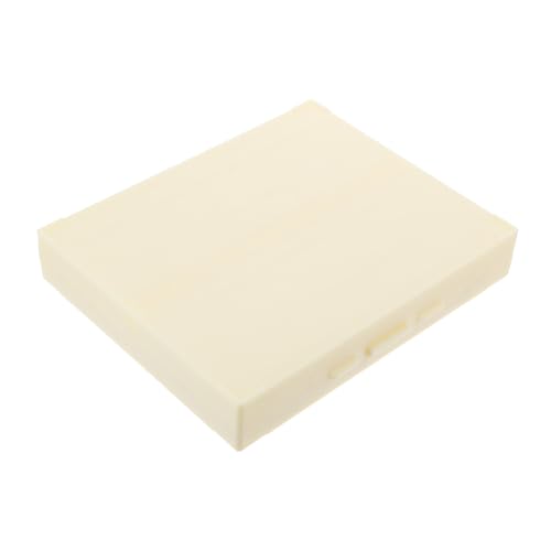 GLEAVI Pathologie-mikroskop-objektträger-box 100 Stück Beige Kunststoffkassette Leicht Zu Reinigen von GLEAVI
