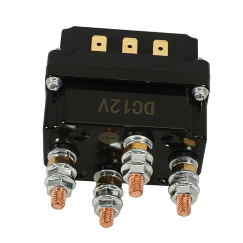 GLEAVI Elektrisches Winchrelais Windenmagnet Magnetrelais für die Windensteuerung Austausch des Windenrelais Windensteuerrelais Fahrzeugwindenrelais Windenschütz Hilfsschütz Eisen Schwarz GLEAVI Elektrisches Winchrelais Windenmagnet Magnetrelais für die Windensteuerung Austausch des Windenrelais Windensteuerrelais Fahrzeugwindenrelais Windenschütz Hilfsschütz Eisen Schwarz von GLEAVI