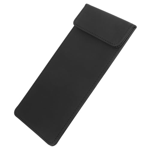 GLEAVI Inhaber Einer Geschäftsrechnung Restaurant Scheckbuch Server-notizblöcke Überprüfen Sie Moderatoren Für Restaurants Serverbücher Für Kellnerinnen Server-notizblock Planke Pvc Black von GLEAVI