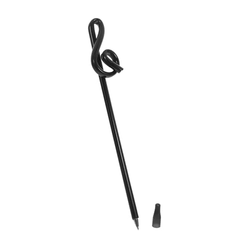 GLEAVI Kugelschreiber mit Musiknoten Bleistift zum Thema Musik Gastgeschenke zum Thema Musik musikalische Bleistifte Deko-Stifte, Großpackung Lehrerstift Plastik Black von GLEAVI