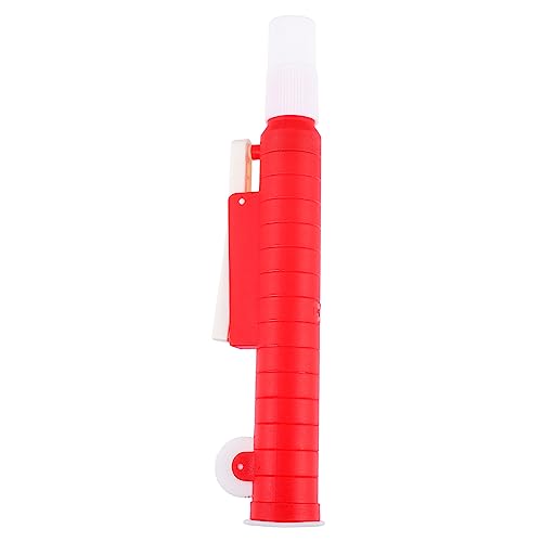 GLEAVI Pipette Glühbirne Tropfer Labor-Tool Pumpe Pumps Röhren werkzeug pp Laborgerät Laborinstrument aus Kunststoff pp Labs-Tool Silizium rot von GLEAVI