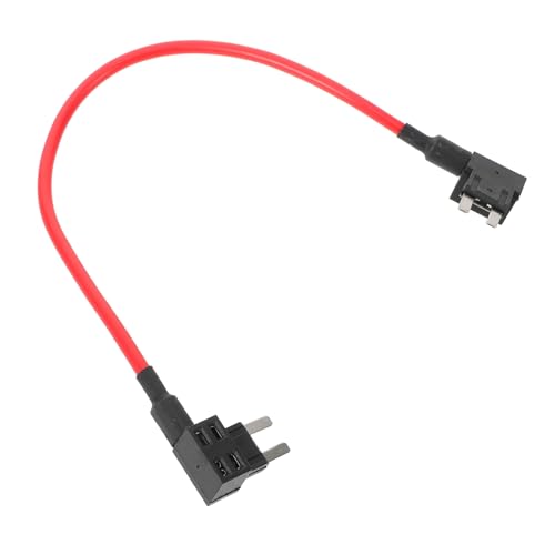 GLEAVI Sicherung Bei Stromausfall Klopfen Endgeräte Auto Sicherungshahn Geschirr Schlüssel Sicherungshalter Inline-sicherung Gummi Rot von GLEAVI