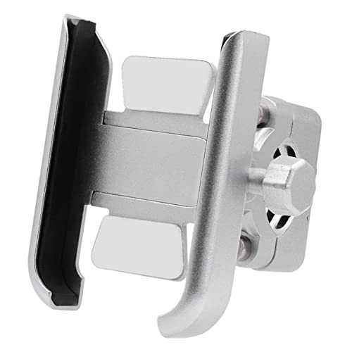 GLEAVI Telefonständer Motorrad Handyhalterung Telefonhalter Fahrrad Telefon Halterung Handyhalterung Am Lenker Silver GLEAVI Telefonständer Motorrad Handyhalterung Telefonhalter Fahrrad Telefon Halterung Handyhalterung Am Lenker Silver von GLEAVI