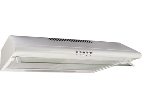 GLEM Dunstabzugshaube GHC625WH, Weiß, Metallisch, Glas, Elektrisch, 60 Watt, 230 V, 140 x 600 x 140 cm, Klasse C, LED-Beleuchtung, Glasvisier GLEM Dunstabzugshaube GHC625WH, Weiß, Metallisch, Glas, Elektrisch, 60 Watt, 230 V, 140 x 600 x 140 cm, Klasse C, LED-Beleuchtung, Glasvisier von GLEM