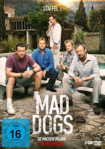 Mad Dogs - Staffel 1 [2 DVDs] von GLENISTER,P./SIMM,J./WARREN,M./BEESLEY,M./CHAPLIN