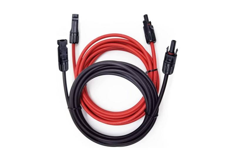 GLIESE 6 mm² Solarkabel Solar Verbindungs- Verlängerungs- Kabel Solarkabel, (100 cm) von GLIESE