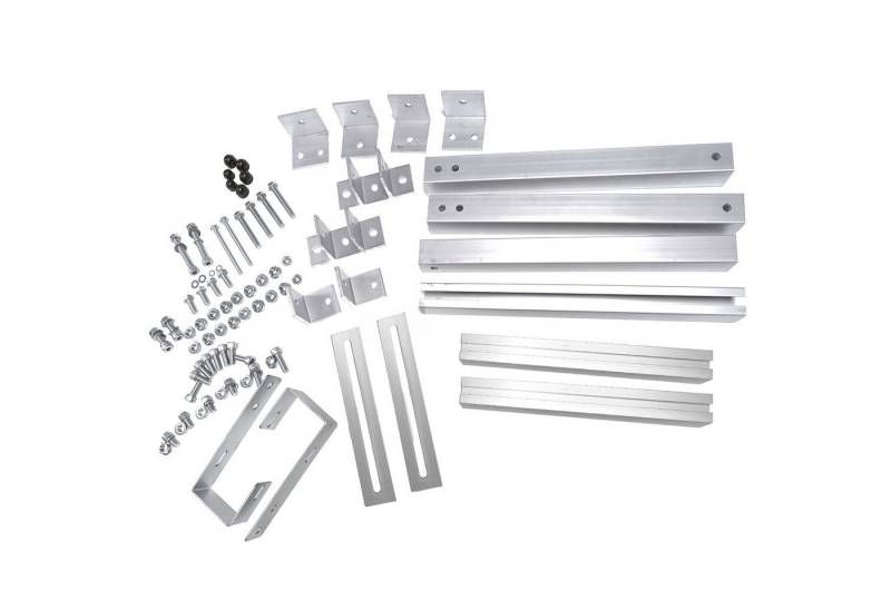 GLIESE Verstellbar Aluminium Balkon Montage Set Solarmodul-Halterung, (Set) von GLIESE