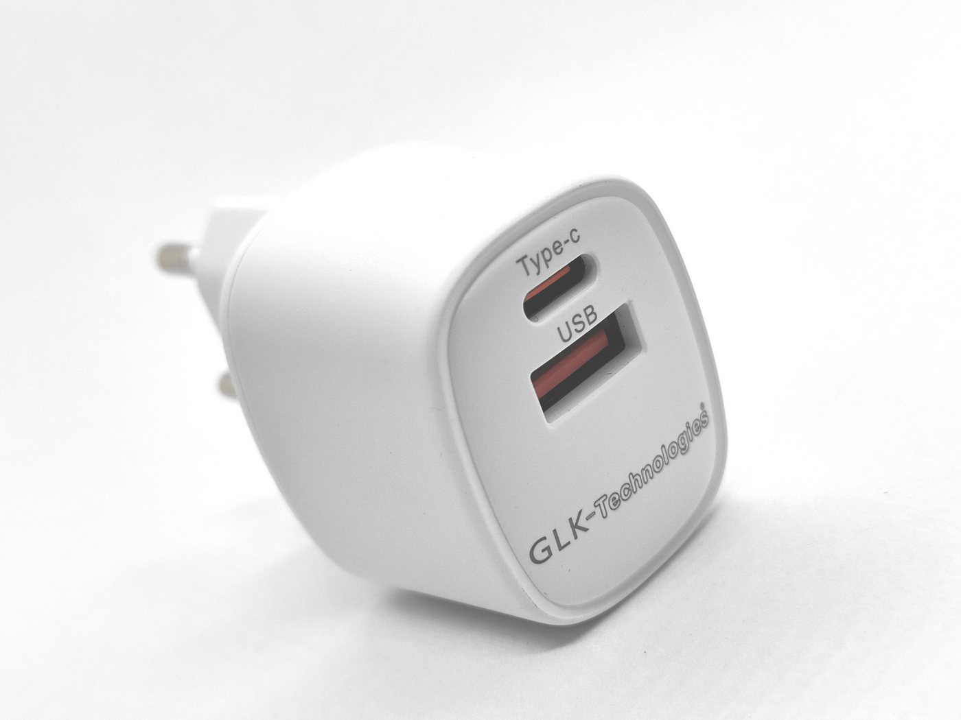 GLK-Technologies GLK 33W USB C Schnellladegerät für iPhone Ladegerät Samsung Wieß USB-Ladegerät (555-tlg) von GLK-Technologies