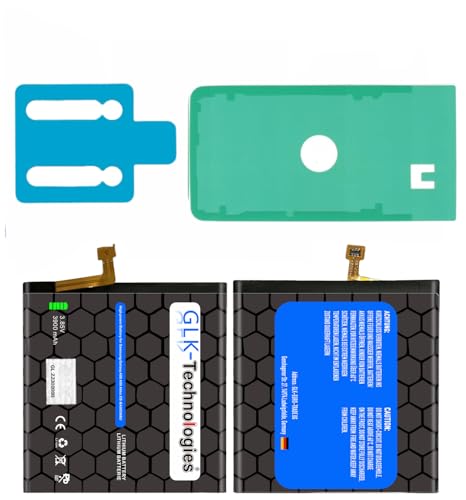 High-Capacity Akku kompatibel mit Samsung Galaxy A80 4G SM-A805F A805F EB-BA905ABU | Original GLK-Technologies Battery | accu | 3900 mAh | inkl. 2X Klebebandsätze High-Capacity Akku kompatibel mit Samsung Galaxy A80 4G SM-A805F A805F EB-BA905ABU | Original GLK-Technologies Battery | accu | 3900 mAh | inkl. 2X Klebebandsätze von GLK-Technologies