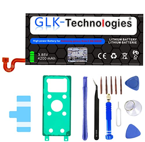 High-Capacity Ersatz Akku kompatibel mit Samsung Galaxy Note 9 (N960F) EB-BN965ABU | Original GLK-Technologies Battery | accu | 4200 mAh Akku | inkl. Profi Werkzeug Set Kit NUE (Note 9 mit Werkzeug) von GLK-Technologies