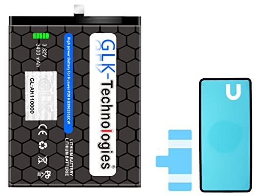 High Power Ersatz Akku kompatibel mit Huawei P20 / Honor 10 | GLK-Technologies Battery | accu | 3400 mAh | inkl.2X Klebebandsätze High Power Ersatz Akku kompatibel mit Huawei P20 / Honor 10 | GLK-Technologies Battery | accu | 3400 mAh | inkl.2X Klebebandsätze von GLK-Technologies