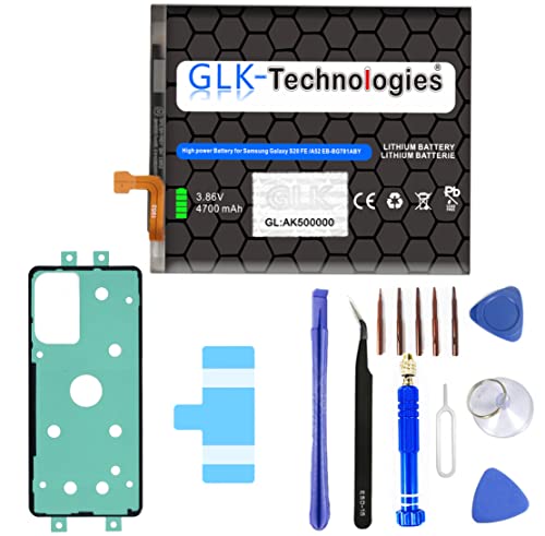 High Power Ersatzakku kompatibel mit Samsung Galaxy A52 A525F, A52 5G A526B, A52s A528B | GLK-Technologies Battery | accu | 4700mAh Akku | inkl. Profi Werkzeug Set Kit NUE von GLK-Technologies