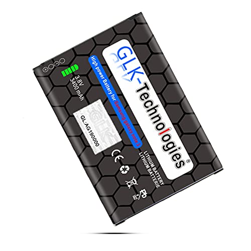 High Power Ersatzakku kompatibel mit Samsung Galaxy Note 3 EB-B800BE | Original GLK-Technologies Battery | accu | 3400 mAh Akku | GT-N9000 GT-N9005 GT-N 9006 GT-N9009 | NEU von GLK-Technologies