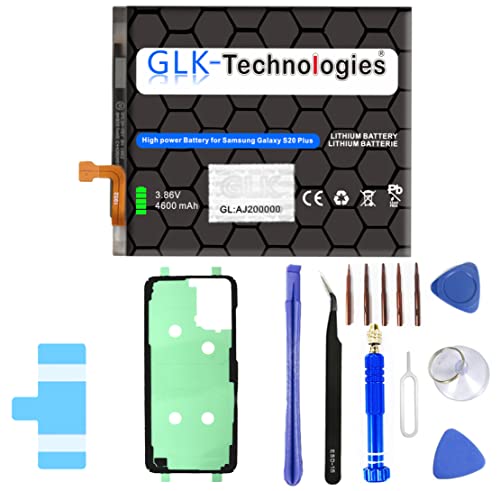 High Power Ersatzakku kompatibel mit Samsung Galaxy S20+ Plus 4G/5G | GLK-Technologies Battery | accu | 4600 mAh Akku | inkl. Profi Werkzeug Set Kit NUE von GLK-Technologies