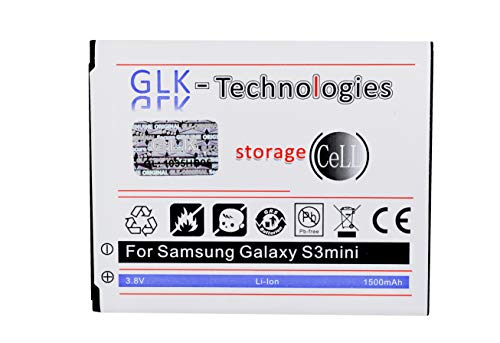 High Power Ersatzakku kompatibel mit Samsung Galaxy S3 Mini GT i8160 i8190 EB-F1M7FLU | Original GLK-Technologies Battery | accu | 1500 mAh Akku | NEU High Power Ersatzakku kompatibel mit Samsung Galaxy S3 Mini GT i8160 i8190 EB-F1M7FLU | Original GLK-Technologies Battery | accu | 1500 mAh Akku | NEU von GLK-Technologies