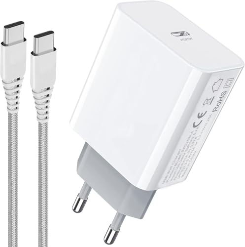 25W USB C Ladegerät für Samsung Galaxy A52 A72 A52S A32 A42 5G A12 A22 M12 M32 A53 A13 A54 A51 A71 A31 A41 A21S,Xiaomi Redmi Note 10 9 8 Pro 10S 9S,QC/PD 3.0 Netzteile Schnellladegerät+1.8M Ladekabel 25W USB C Ladegerät für Samsung Galaxy A52 A72 A52S A32 A42 5G A12 A22 M12 M32 A53 A13 A54 A51 A71 A31 A41 A21S,Xiaomi Redmi Note 10 9 8 Pro 10S 9S,QC/PD 3.0 Netzteile Schnellladegerät+1.8M Ladekabel von GLNoblecable