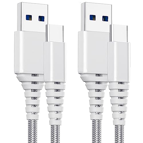 Usb Typ C Kabel 2M+3M Ladekabel für Samsung Galaxy A52 A72 A52S A32 A42 5G A12 A22 M12 M32 A53 A13 A34 A51 A71 A31 A41 A21S,iPhone 15 Pro Max Carplay/Kindle Fire/Nokia Motorola G85,3A Schnellladekabel von GLNoblecable