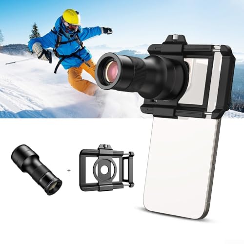 6X Teleobjektiv-Set für Smartphones, Dual-Objektiv-System mit Clip-On-Design für verbesserte mobile Fotografie 6X Teleobjektiv-Set für Smartphones, Dual-Objektiv-System mit Clip-On-Design für verbesserte mobile Fotografie von GLOBALHUT