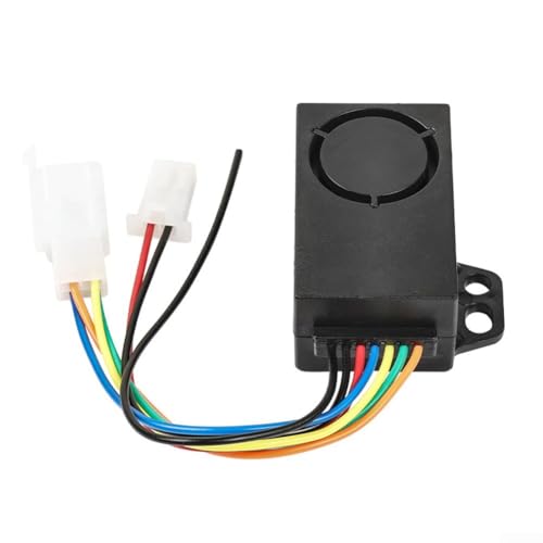 Alarm gegen Diebstahl für Elektrofahrräder, mit schlüssellosem Ein-Knopf-Start und Dual-Fernbedienung für 36 72 V Systeme (8-polig) von GLOBALHUT