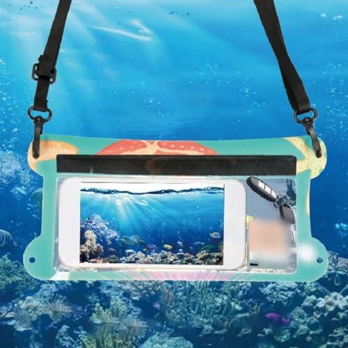 GLOBALHUT Wasserdichte Smartphone-Tasche für den Strand, entworfen für einfache Verwendung mit sensibler Berührung und klaren Fotos (Strandsurfen) von GLOBALHUT