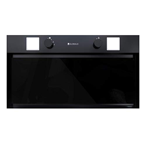 GLOBALO Dunstabzugshaube, Einbauhaube für Küche, Flachlüfter, mit Beleuchtung, Einbaubreite 60 cm, 3 Leistungsstufen, Gehärtetes Glas und Lackierter Stahl, Spedtero 60.2 Black, Schwarz, 45 dB, 570m3/h GLOBALO Dunstabzugshaube, Einbauhaube für Küche, Flachlüfter, mit Beleuchtung, Einbaubreite 60 cm, 3 Leistungsstufen, Gehärtetes Glas und Lackierter Stahl, Spedtero 60.2 Black, Schwarz, 45 dB, 570m3/h von GLOBALO