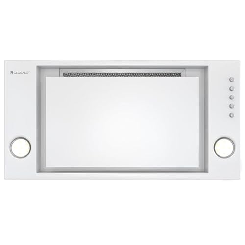 GLOBALO Einbau-Dunstabzugshaube, Unterschrank Küche Dunstabzugshaube, Unterschrank Küche Dunstabzugshauben, Küche Stahl Serie, Retio 60.2 White von GLOBALO