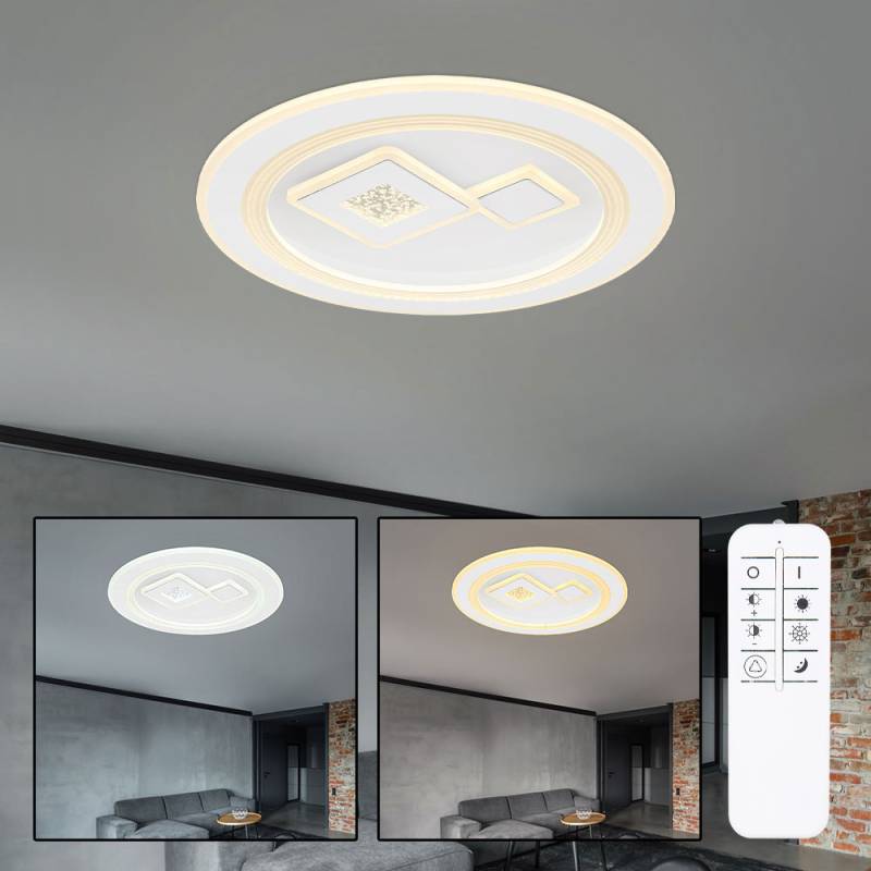 LED Deckenleuchte, Memory-Funktion, Dimmbar, Nachtlicht von GLOBO LIGHTING