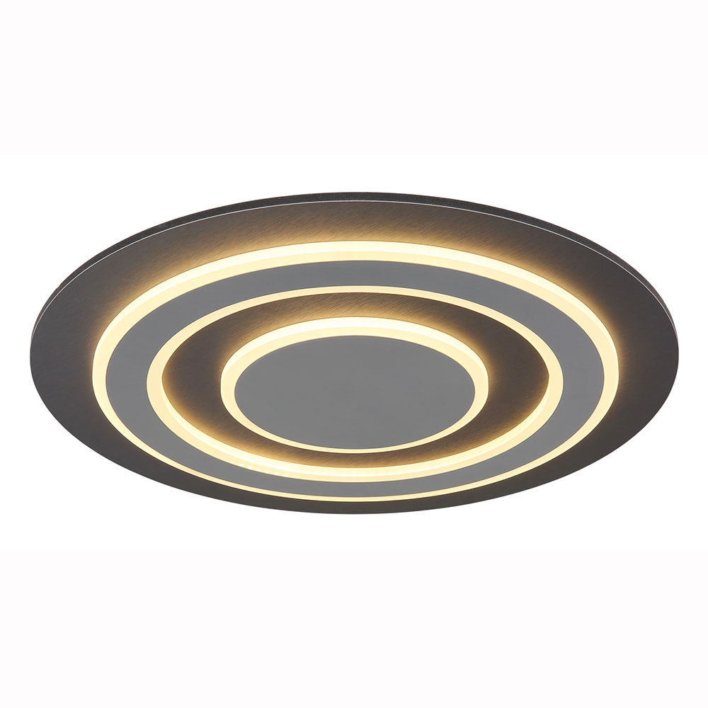 LED Deckenleuchte anthrazit, D 48 cm LED Deckenleuchte anthrazit, D 48 cm von GLOBO LIGHTING