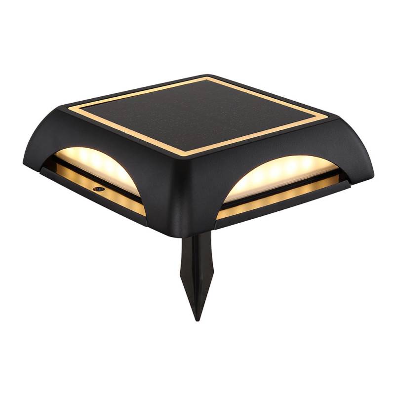 LED Solarleuchte, Bodenstrahler, IP65, Stufenschalter, Akku von GLOBO LIGHTING