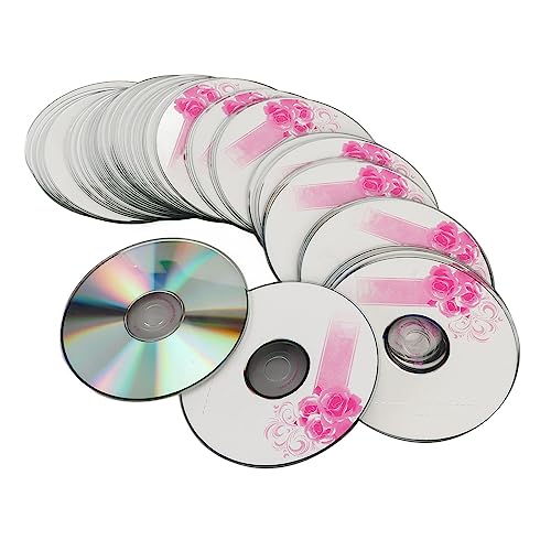 GLOGLOW CDs, Praktische CD-R-Rohlinge, Speichern 175 Songs, Stabile 52-fache Leistung für Daten (50 STÜCK) von GLOGLOW