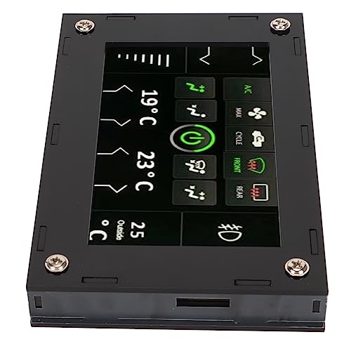 GLOGLOW HMI-Display Resistiver Touchscreen, Resistiver Touchscreen 480 X 272 Auflösung, Unterstützt Audio-Video 4,3 Zoll für Reparatur (NX8048P050-011C) von GLOGLOW