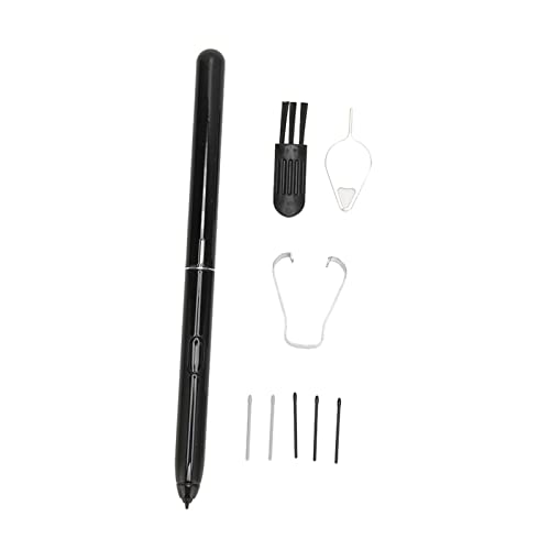 GLOGLOW Kapazitiver Stift, Hohe Empfindlichkeit, Perfekter Ersatzstift für T835 für T830 für S4 (Schwarz) von GLOGLOW