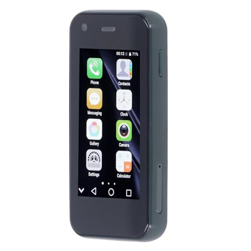 Smartphone, Kleines Handy mit Platzsparendem 2,5 Zoll Bildschirm Dual Card (Grün) von GLOGLOW