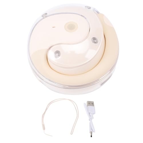 Übersetzer -Ohrhörer, 144 Sprachen Online -Übersetzungsübersetzung Portable Language Übersetzer Ohrhörer Praktische 5.4 Wireless über Ohrohrohrhörer mit App für Travel Music (Beige) von GLOGLOW
