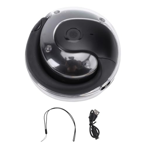 Übersetzer -Ohrhörer, 144 Sprachen Online -Übersetzungsübersetzung Portable Language Übersetzer Ohrhörer Praktische 5.4 Wireless über Ohrohrohrhörer mit App für Travel Music (Black) von GLOGLOW
