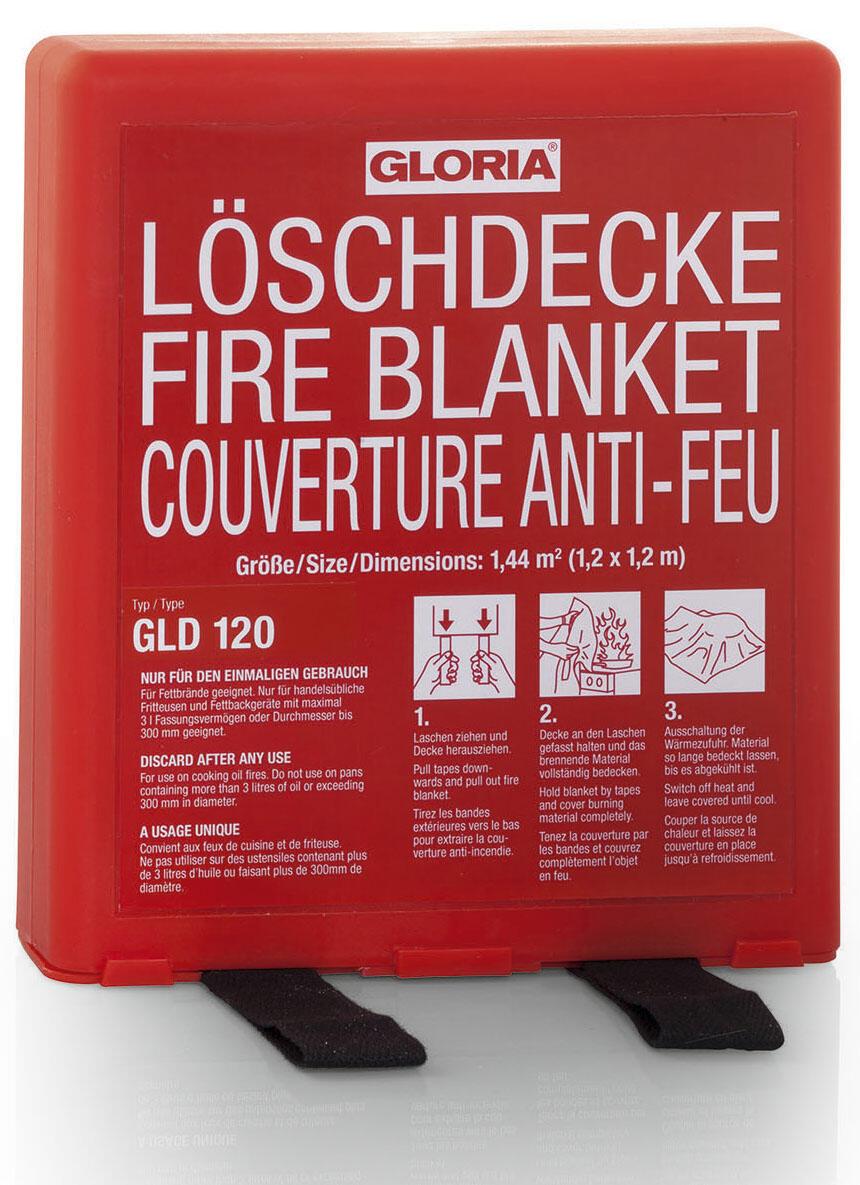 GLORIA Feuerlöschdecke Glasfasergewebe GLORIA Feuerlöschdecke Glasfasergewebe von GLORIA