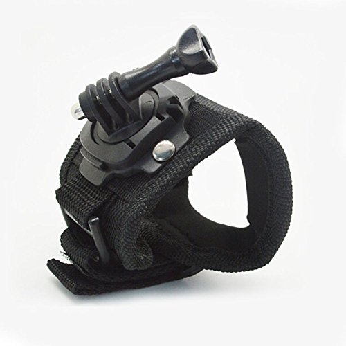 glorich 360 Grad drehbar Handschuh Stil Handgelenk Strap Band Mount + Daumen Schraube für GoPro Hero 1, Hero 2, Hero 3, Hero 3 +, Hero 3 Plus, Hero 4 Kameras – Schwarz glorich 360 Grad drehbar Handschuh Stil Handgelenk Strap Band Mount + Daumen Schraube für GoPro Hero 1, Hero 2, Hero 3, Hero 3 +, Hero 3 Plus, Hero 4 Kameras – Schwarz von GLORICH