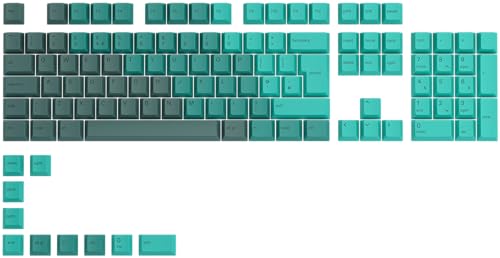 Glorious Gaming 115x GPBT-Keycaps - Cherry-Profil, äußerst widerstandsfähiger PBT-Kunststoff, optisch EIN Blickfang, überragende Akustik, Originalschrift, GB Layout - Rain Forest Glorious Gaming 115x GPBT-Keycaps - Cherry-Profil, äußerst widerstandsfähiger PBT-Kunststoff, optisch EIN Blickfang, überragende Akustik, Originalschrift, GB Layout - Rain Forest von Glorious PC Gaming Race