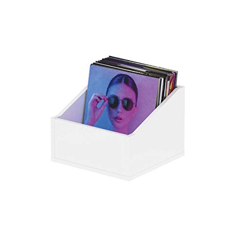 Glorious Record Box advanced white 110 - bis zu 110 Platten im 12''-Format, optisch abgestimmt, Lieferung ohne Dekoration, weiß Glorious Record Box advanced white 110 - bis zu 110 Platten im 12''-Format, optisch abgestimmt, Lieferung ohne Dekoration, weiß von GLORIOUS