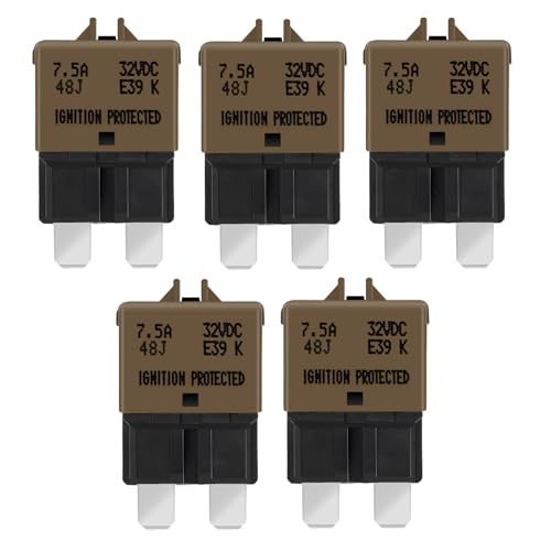 GLOSO E39 ATO ATC manuelles zurücksetzen schutzschalter(7.5A,5PACK) von GLOSO