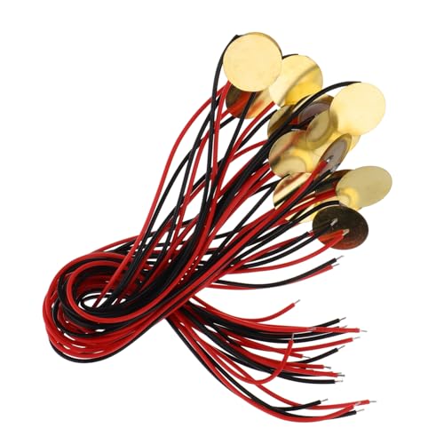 GLSTOY 15 Stück Gitarren Tonabnehmer, Piezoelektrischer Wandler, Piezoelektrische Scheibe, Piezo Verstärkerscheiben, Mikrofonsummer, Akustischer Tonabnehmerwandler, Elektronische Drum GLSTOY 15 Stück Gitarren Tonabnehmer, Piezoelektrischer Wandler, Piezoelektrische Scheibe, Piezo Verstärkerscheiben, Mikrofonsummer, Akustischer Tonabnehmerwandler, Elektronische Drum von GLSTOY
