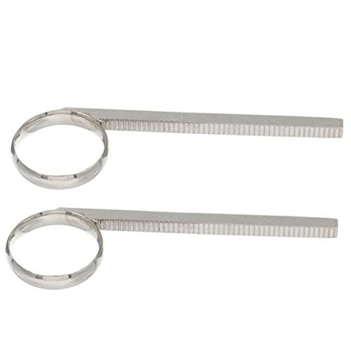 GLSTOY 2 Stück Kleiner Schleifring, Fingerzugring Für Trompete, Metallfingerringe, Trompeten, Kornettteile, Trompetenteil, Metall Trompetenzugschrauben Für Trompeten, Trompetenventilzug, GLSTOY 2 Stück Kleiner Schleifring, Fingerzugring Für Trompete, Metallfingerringe, Trompeten, Kornettteile, Trompetenteil, Metall Trompetenzugschrauben Für Trompeten, Trompetenventilzug, von GLSTOY