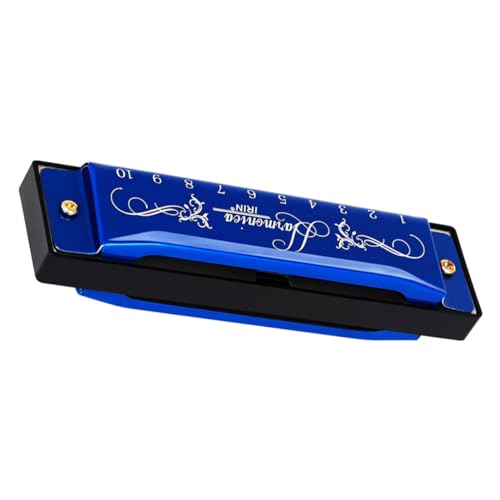 GLSTOY Farbige C Tonart Mundharmonika Mundharmonikas Für Erwachsene Anfänger Metall Mundharmonika Musikinstrumente Mundharmonika Musikinstrumente Für Erwachsene Mundharmonika Für Kinder von GLSTOY